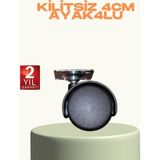 Northcity 4 cm Kilitsiz Mini Tekerlek Ayak Seti 4'lü - Mobilya ve Sehpa Için Gürültüsüz ve Kaygan Çözüm