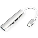 Northcity 4-Port USB 3.0 Type-C Hub - Laptop & MacBook Çoklayıcı Adaptör - Gri