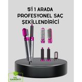 Northcity 5 in 1 Saç Şekillendirme Makinesi - Hızlı Kuruma, Düzleştirici, Bukle Yapıcı, Dalga Yapıcı ve Hacim Verici - Salon Kalitesi