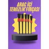 Northcity 5 Parça Araç Içi-Dışı Temizlik Fırçası Seti - Sentetik Kıl ve Ergonomik Sap - 5 Parça Araç İçi-Dışı Temizlik Fırçası Seti