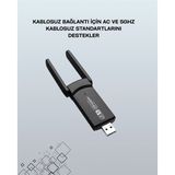Northcity AC1200 USB Wifi Adaptör - Yüksek Hızlı Kablosuz Bağlantı Çözümü