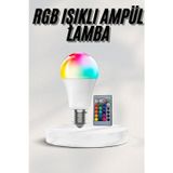 Northcity Akıllı RGB LED Ampul - Uzaktan Kumandalı Renk Değiştiren 10W E27 2000lm