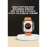 Northcity Akıllı Saat Adımsayar Nabız Takibi Uyku Sensörü Gps Su Geçirmez - Antrasit - 40 mm - Northcity Yeni Nesil Ultra Akıllı Saat