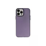 Northcity Apple İphone 14 Pro Uyumlu Kılıf Modos Metal Kapak - Derin Mor