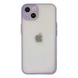 Northcity Apple İphone 14 Uyumlu Kılıf Montreal Silikon Kapak - Mor