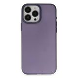 Northcity Apple İphone 15 Pro Uyumlu Kılıf Modos Metal Kapak - Derin Mor