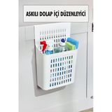 Northcity Askılı Dolap Içi Düzenleyici & Sepet Raf Organizeri & Çok Amaçlı Düzenleyici & Deterjanlık Şampuanlık
