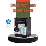 Northcity ATM Tarzı Şifreli Para Biriktirme Kumbarası - 4 Haneli Şifreli Kasa ve Sesli Uyarı Sistemi