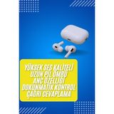 Northcity Beyaz Kablosuz Kulaklık - Ios & Android Uyumlu, Uzun Pil Ömrü ve Powerbank Kılıfı - İOS & Android Uyumlu, Uzun Pil Ömrü ve Powerbank Kılıfı