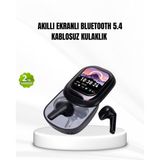 Northcity Bluetooth 5.4 Gürültü Engelleme Kulaklık ve Akıllı Ekranlı Şarj Kutusu - Kusursuz Ses Deneyimi - --