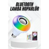Northcity Bluetooth Akıllı LED Ampul - Renk Değiştiren, Android ve Ios Uyumlu, 7 Renkli Işık - RGB