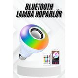 Northcity Bluetooth Akıllı LED Ampul - Renk Değiştiren, Android ve iOS Uyumlu, 7 Renkli Işık