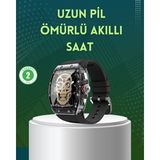 Northcity Bluetooth Arama Destekli Akıllı Saat - Çok Fonksiyonlu Gps & Nfc Modeli - Siyah - Standart