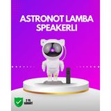 Northcity Bluetooth Sesli Projeksiyon Cihazı - Astronot Tasarım Nebula Yıldız Lambası