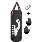 Northcity Boks Torbası 6kg Siyah Eldivenli Hediyeli Içi Dolu Boxing Bag - Antrasit