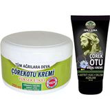 Northcity Çörek Otu Kremi Xlgreen Büyük 200 Ml Krem + Ibn-I Sina Çörek Otu Kremi 50 Ml / Sırt Bel Iskelet Diz Dirsek Kas Agrilarina Masaj Seti