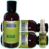 Northcity Çörek Otu Mesaj Bakım Yağı 3X150 Ml+Çörek Otu 30 ml Yağ ile - Ahşap Rengi