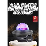 Northcity Dönen Işıklı Disko Topu Projektör Müzik Çalarlı Disco Speaker - Bluetooth 5.2, 10 Renk Rotasyonu, Uzaktan Kumanda