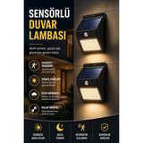 Northcity Duvar Lambası Güneş Enerjili Hareket Sensörlü - Otomatik ve Su Geçirmez Bahçe Işıkları
