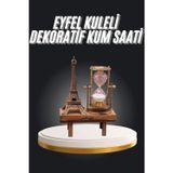 Northcity Eiffel Kulesi Kum Saati - Retro Dekoratif Hediyelik Eşya ve Masaya Hediye