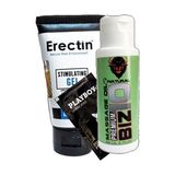 Northcity Erectin Bizon Masaj Yağı 60 ml - Erectin Gel 60 ml - Ahşap Rengi