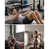 Northcity Evde Spor Yapmak İçin Tek Adımlık Fitness Seti - Atlama İpi El Yayı Karın Egzersiz Aleti