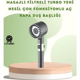 Northcity Filtreli Duş Başlığı: Masajlı, Pratik ve Su Kalitenizi Artıran Çözüm - Standart