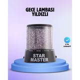 Northcity Galaxy Efektli LED Yıldız Projektör - Ev İçin Atmosfer Yaratıcı Işık