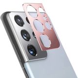 Northcity Galaxy S21 Ultra 3D Metal Kamera Lens Koruyucu - Çizilmeye Karşı Ultra Dayanıklı Çerçeve