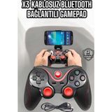 Northcity Game Stick Android Uyumlu Gamepad X3 - Bluetooth ve Standlı Kablosuz Oyun Kolu