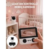 Northcity Geniş Ekranlı Bebek Monitörü Ağlama Algılama Özellikli Yeni Nesil - Ağlama Algılama Özellikli Yeni Nesil Kamerası
