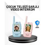 Northcity Görüntülü Walkie Talkie Seti - 3-12 Yaş Çocuklar Için Video Iletişim ve Keşif Oyunu - 2'li Set