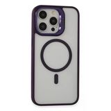 Northcity Joko Apple İphone 14 Pro Uyumlu Kılıf Roblox Lens Magsafe Standlı Kapak - Derin Mor