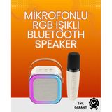 Northcity Kablosuz Karaoke Hoparlör - Taşınabilir LED Işıklı Ses Sistemi