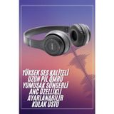 Northcity Kablosuz Kulaklık Siyah - Bluetooth 5.0, Uzun Pil Ömrü ve Spor Dayanıklılığı
