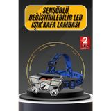 Northcity Kafa Lambası 800 Lümen 4 Mod Şarjlı LED Lamba - Yüksek Parlaklık ve Acil Durum Flaşörü