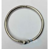 Northcity Kilitli Yuvarlak Halka 3cm - Güvenli Metal Anahtarlık ve Takı Halkası
