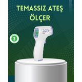 Northcity Kızılötesi Temassız Ateş Ölçer - LCD Ekranlı, Hijyenik ve Çok Hızlı
