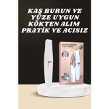 Northcity Kulak Burun ve Yüz Epilasyon Aleti ve Yüz Masaj Aleti İkili Cilt Bakım Seti - Şarjlı Titreyen Temizleme ve Pürüzsüz Epilasyon