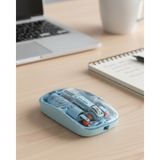 Northcity Mavi Kablosuz Mouse: Bluetooth & USB Çift Mod, Optik Hassasiyet ve Ergonomi - -
