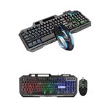 Northcity Mekanik Gaming Klavye ve Mouse Seti - RGB Led Aydınlatmalı, Ergonomik Tasarım ve Hızlı Tepki