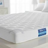 Northcity Micro Dört Köşe Lastik Yatak Koruyucu Alez - 160X200 - Su Geçirmez ve Bakteri Önleyici - 160 x 200 cm - Beyaz