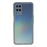 Northcity Oppo A54 4G Uyumlu Kılıf Montreal Silikon Kapak - Gri