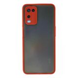 Northcity Oppo A54 4G Uyumlu Kılıf Montreal Silikon Kapak - Kırmızı