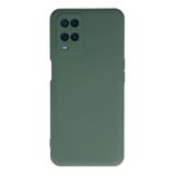 Northcity Oppo A54 4G Uyumlu Kılıf Nano İçi Kadife Silikon - Koyu Yeşil