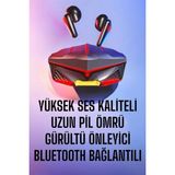 Northcity Oyuncu Kulaklığı - 45MS Ultra Düşük Gecikme, 3D Ses ve Gürültü Önleyici Bluetooth Kulaklık - Siyah