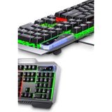 Northcity PG-8018 Oyuncu Klavyesi - Işıklı ve Ergonomik Gaming Klavye - Siyah