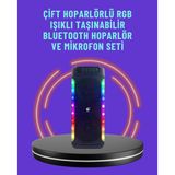 Northcity Rgb Işıklı Hoparlör - Taşınabilir Bluetooth Ses Sistemi