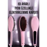 Northcity Saç Düzleştirici Tarak - 5 Isı Ayarlı Seramik Plaka ve İyon Teknolojili Fön Tarak