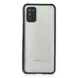 Northcity Samsung Galaxy A02s Uyumlu Kılıf Miami Şeffaf Silikon - Lacivert